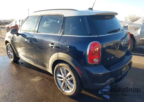 2013 Mini Countryman Cooper S from USA, damaged, VIN WMWZC5C51DWM16075